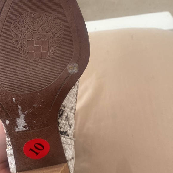 Vince Camuto Snakeskin Boots - Picture 4 of 4